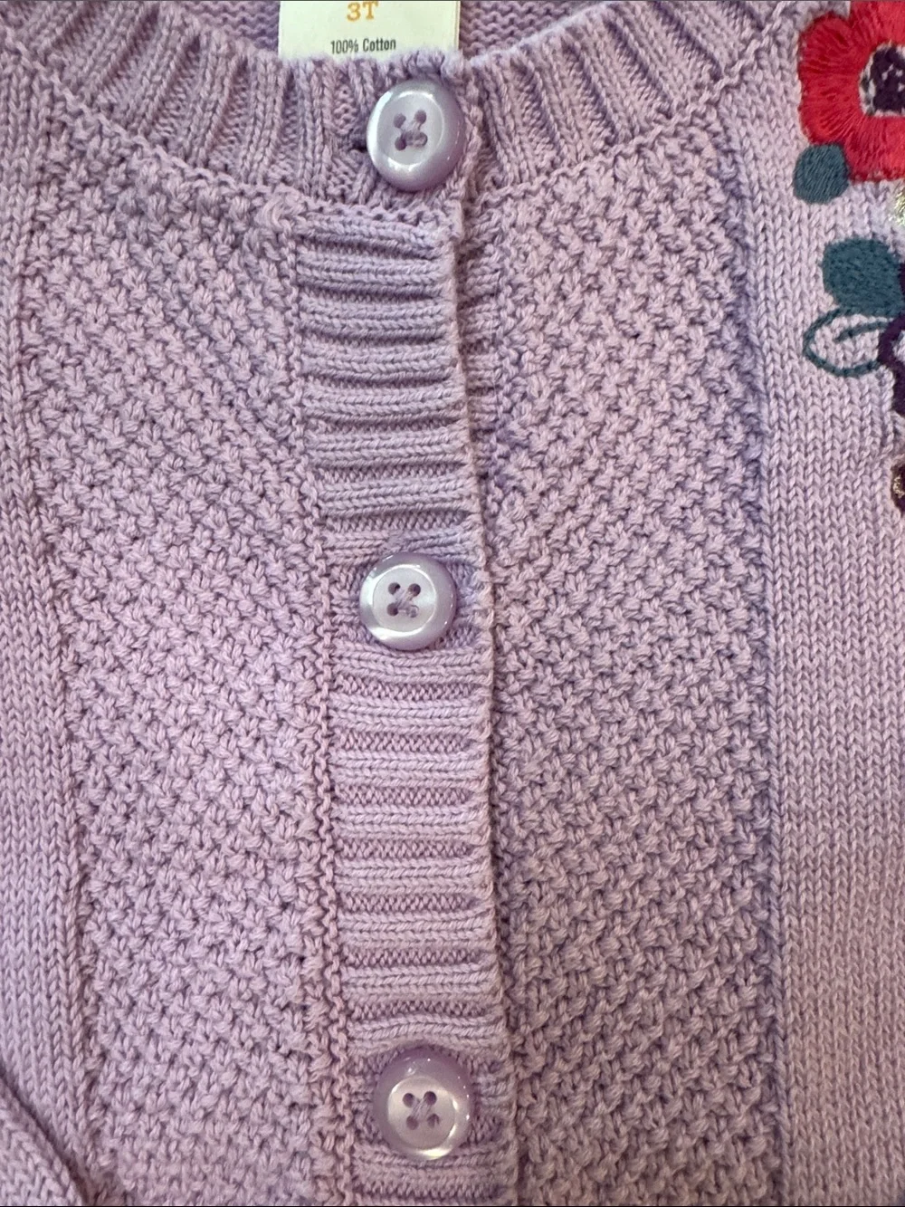 Gymboree lilac knit